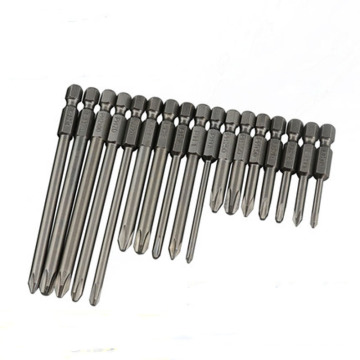 Ph1 Ph2 S2 alloy steel square head phillips screwdriver bit